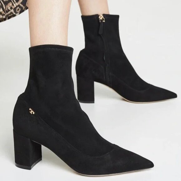 Tory Burch Penelope Suede Booties